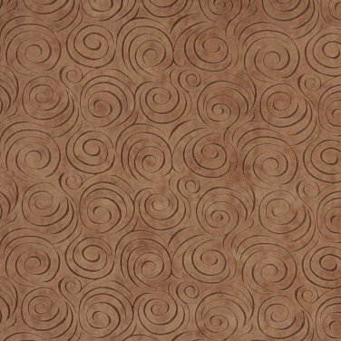 54"" D828 Brown, Abstract Swirl Microfiber Upholstery Fabric By The Yard