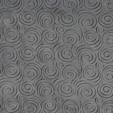 54"" D832 Grey, Abstract Swirl Microfiber Upholstery Fabric By The Yard