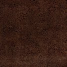 54"" D841 Dark Brown Indented Animal Spots Microfiber Upholstery Fabric By The Yard