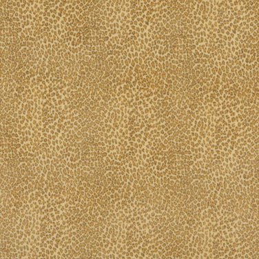 54"" E403 Beige, Leopard, Animal Print Microfiber Upholstery Fabric By The Yard