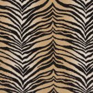 54"" E409 Beige, Tiger, Animal Print Microfiber Upholstery Fabric By The Yard