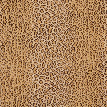 54"" E411 Beige, Leopard, Animal Print Microfiber Upholstery Fabric By The Yard