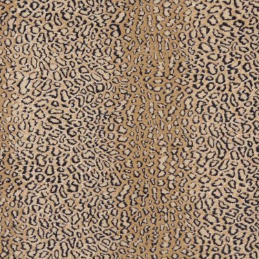 54"" E412 Beige, Leopard, Animal Print Microfiber Upholstery Fabric By The Yard