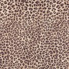 54"" E419 Beige, Leopard Animal Print Microfiber Upholstery Fabric By The Yard