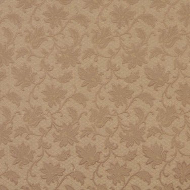 54"" E505 Olive Green, Floral Jacquard Woven Upholstery Grade Fabric By The Yard