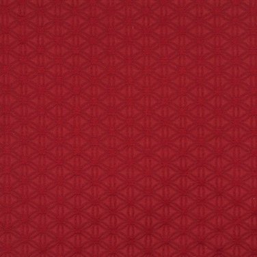 54"" E530 Red, Flower Jacquard Woven Upholstery Grade Fabric By The Yard