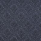54"" E538 Blue, Floral Jacquard Woven Upholstery Grade Fabric By The Yard