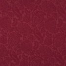 54"" E558 Red, Floral Jacquard Woven Upholstery Grade Fabric By The Yard