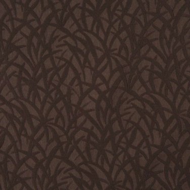 54"" E584 Brown, Grassy Meadow Jacquard Woven Upholstery Grade Fabric By The Yard