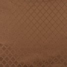 54"" E609, Diamond Green, Brown And Gold Damask Upholstery And Window Treatment Fabric By The Yard