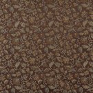 54"" E622, Floral Brown, Green And Gold Damask Upholstery And Window Treatment Fabric By The Yard