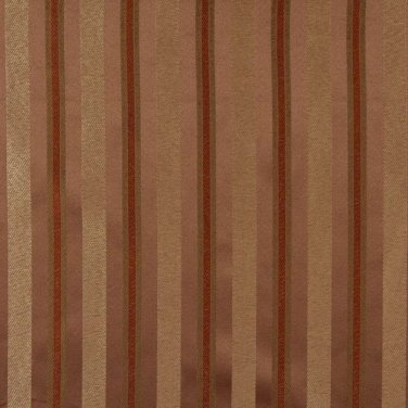 54"" E625, Striped Green, Brown And Gold Damask Upholstery And Window Treatment Fabric By The Yard