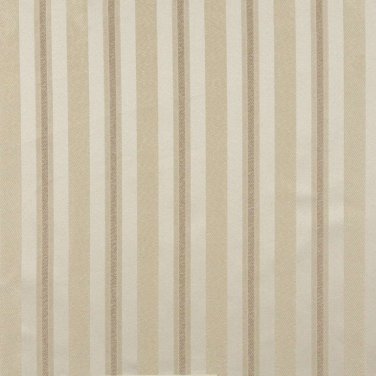 54"" E626, Striped Ivory And Silver Damask Upholstery And Window Treatment Fabric By The Yard