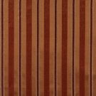 54"" E629, Striped Orange, Red And Gold Damask Upholstery And Window Treatment Fabric By The Yard