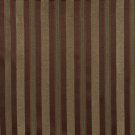 54"" E630, Striped Brown, Green And Gold Damask Upholstery And Window Treatment Fabric By The Yard