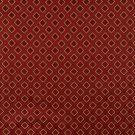 54"" E635, Diamond Red, Gold And Green Damask Upholstery And Window Treatment Fabric By The Yard