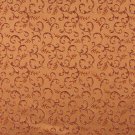 54"" E645 Abstract Floral Orange Red Gold Damask Upholstery Window Treatment Fabric By The Yard