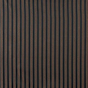 54"" E652 Striped Black Gold Green Orange Damask Upholstery Window Treatment Fabric By The Yard
