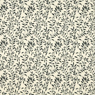 F409 Black And Beige Floral Matelasse Reversible Upholstery Fabric By The Yard | Width: 54""