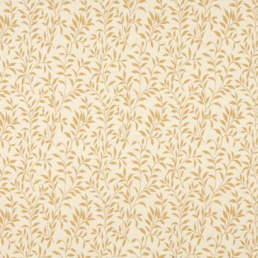 F417 Gold And Beige Floral Matelasse Reversible Upholstery Fabric By The Yard | Width: 54""