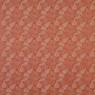 54"" F705 Orange, Leaf Floral Heavy Duty Crypton Commercial Grade Upholstery Fabric By The Yard