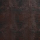 54"" G012 Burgundy Red, Textured Alligator Faux Leather Vinyl By The Yard