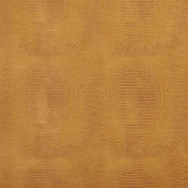 54"" G013 Tangerine Orange, Textured Alligator Faux Leather Vinyl By The Yard