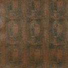 54"" G016 Brown, Textured Alligator Faux Leather Vinyl By The Yard