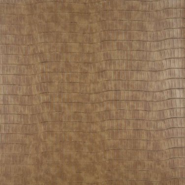 54"" G025 Light Brown, Crocodile Faux Leather Vinyl By The Yard