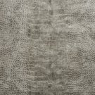 54"" G045 Gray, Metallic Alligator Faux Leather Vinyl By The Yard