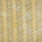 54"" G051 Yellow, Snake Skin Textured Faux Leather Vinyl By The Yard