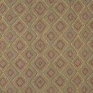 J751 Southwest Style Diamond Upholstery Fabric | Burgundy Gold Green Upholstery Fabric By The Yard