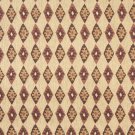 J756 Southwest Style Diamond Upholstery Fabric | Green Gold Burgundy Upholstery Fabric By The Yard