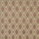 J757 Southwest Style Diamond Upholstery Fabric | Green Gold Burgundy Upholstery Fabric By The Yard