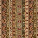 J759 Southwest Large Stripe Upholstery Fabric Green Gold Red Beige Upholstery Fabric By The Yard