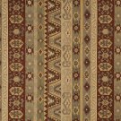 J761 Southwest Large Stripe Upholstery Fabric Burgundy Beige Green Upholstery Fabric By The Yard