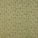 54"" Wide F634 Dark Green, Geometric Outdoor, Indoor, Marine Scotchgarded Fabric By The Yard