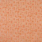 54"" Wide F635 Orange, Geometric Outdoor, Indoor, Marine Scotchgarded Fabric By The Yard
