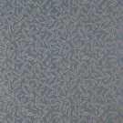 54"" Wide E200 Blue Brown Floral Leaf Residential Contract Grade Upholstery Fabric By The Yard
