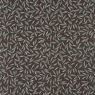 54"" Wide E207 Brown Blue Floral Leaf Residential Contract Grade Upholstery Fabric By The Yard