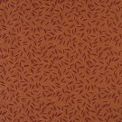 54"" Wide E208 Red Orange Floral Leaf Residential Contract Grade Upholstery Fabric By The Yard