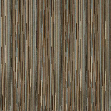 E228 Light Blue Burgundy Gold Abstract Striped Residential Contract Upholstery Fabric By The Yard