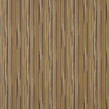 E229 Brown Yellow Ivory Abstract Striped Residential Contract Grade Upholstery Fabric By The Yard
