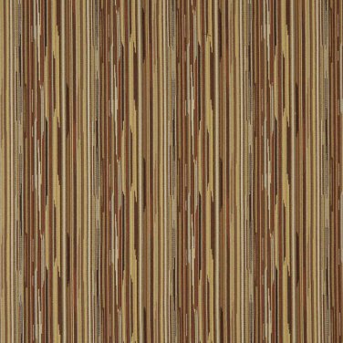 E233 Gold Orange Rust Red Abstract Striped Residential Contract Grade Upholstery Fabric By The Yard