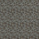 E257 Blue Brown Small Scale Geometric Boxes Residential Contract Grade Upholstery Fabric By The Yard