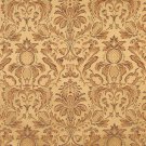 54"" Wide F553 Gold Green Purple Floral Pineapple Damask Upholstery Drapery Grade Fabric By The Yard