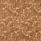 54"" Wide F574 Gold Green Purple Floral Leaf Damask Upholstery Drapery Grade Fabric By The Yard