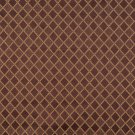 54"" Wide F579 Brown Bronze Gold Ivory Diamond Damask Upholstery Drapery Grade Fabric By The Yard