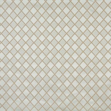54"" Wide F582 Light Blue Ivory Green Gold Diamond Damask Upholstery Drapery Grade Fabric By The Yar