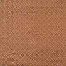 54"" Wide F584 Brown Bronze Green Ivory Diamond Damask Upholstery Drapery Grade Fabric By The Yard